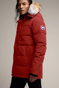 Chamarras Canada Goose Hombre Outlet - Carson Abrigos Rojos GE4851039